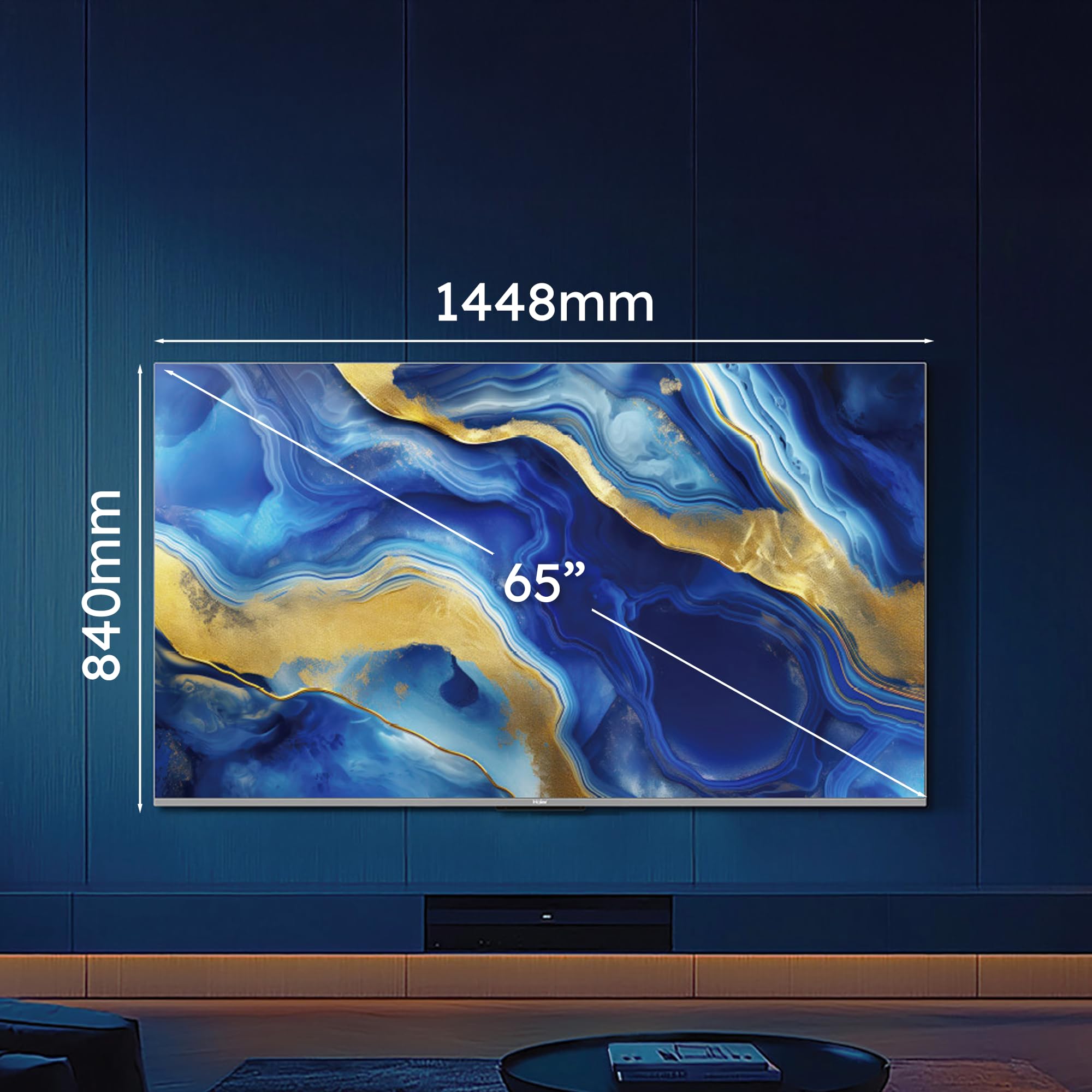 Mini LED 4K UHD Smart TV 65'' Haier Dolby Atmos - Dettaglio