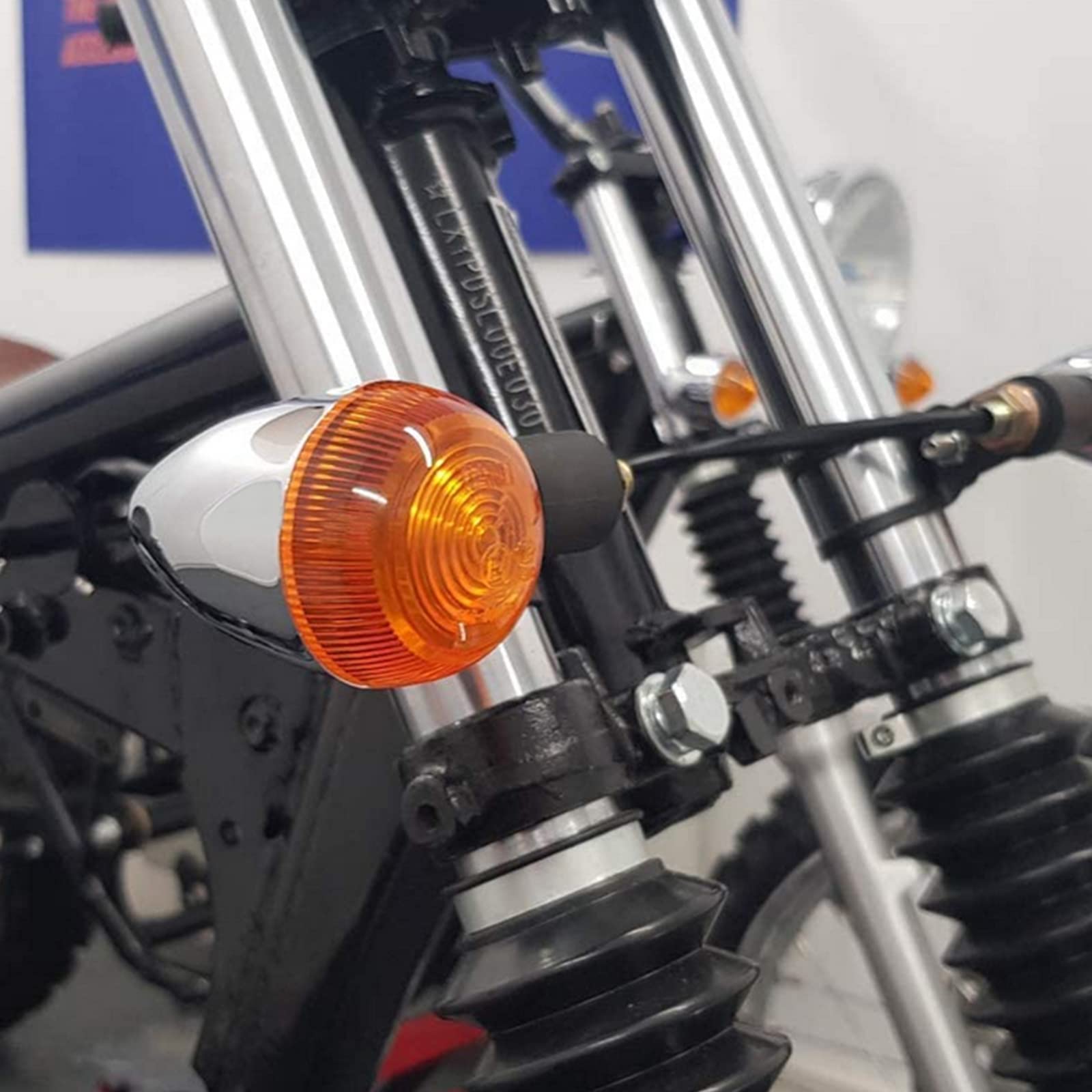 Amazon | AHL バイク ウィンカー 12V 左右 2個入 セット スズキ
