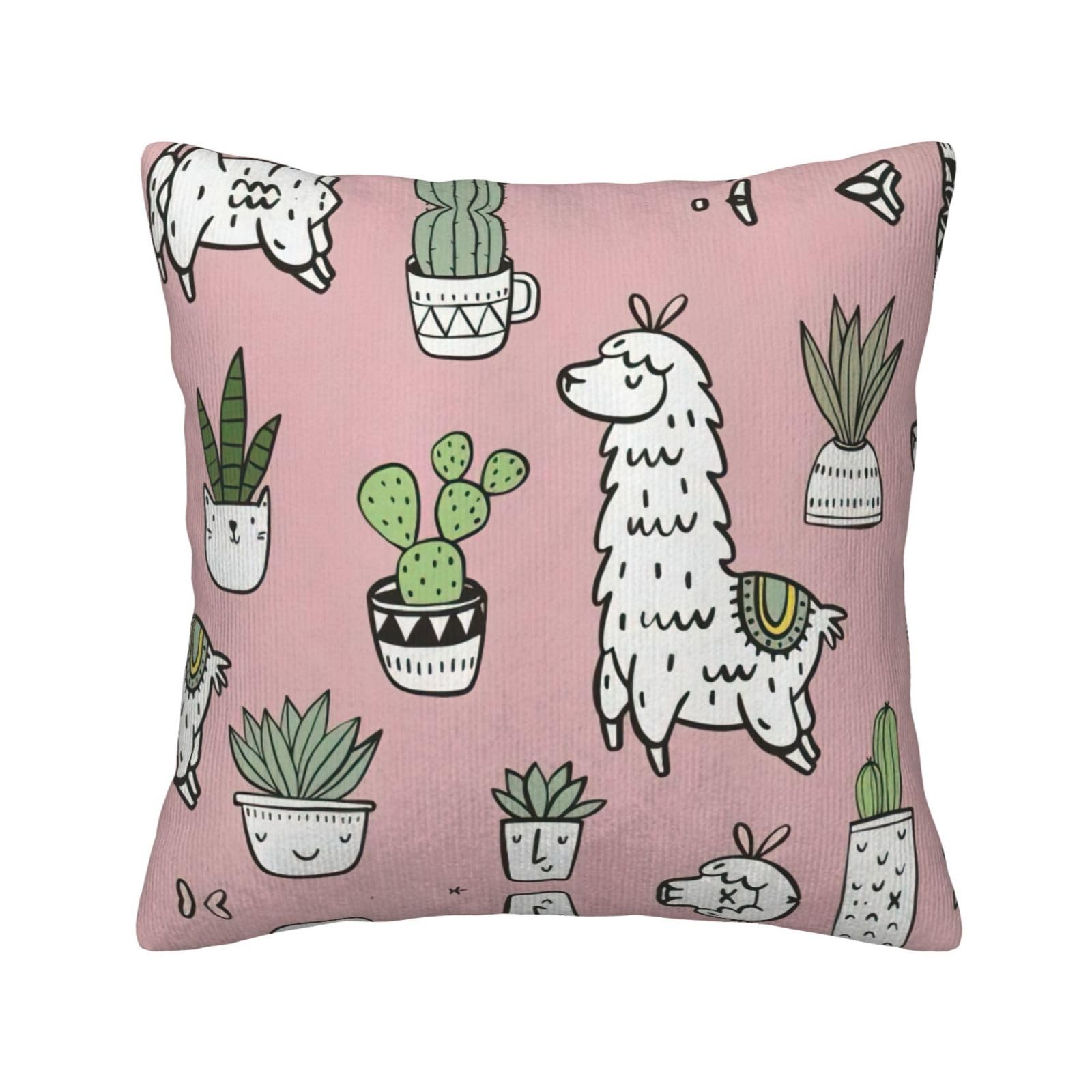 Housse de coussin velours côtelé pour ambiance cocooning au salon