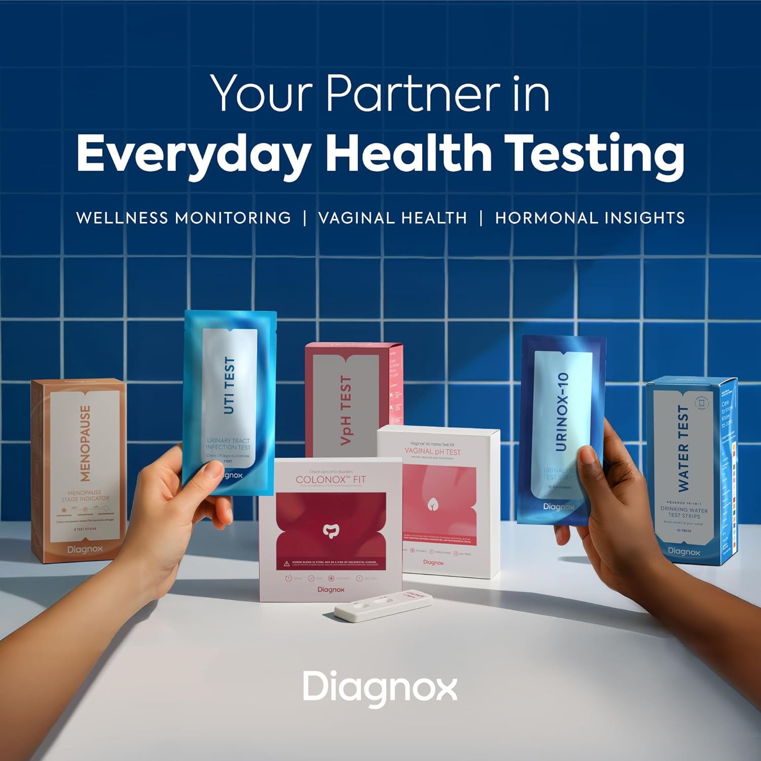Diagnox Health Hydration Test Strips, Specific Gravity Urine Test Strips to Track Hydration Levels, Instant Results in 45 Seconds, Individually Wrapped Dehydration Testing Kit, 30 Tests - Image 9
