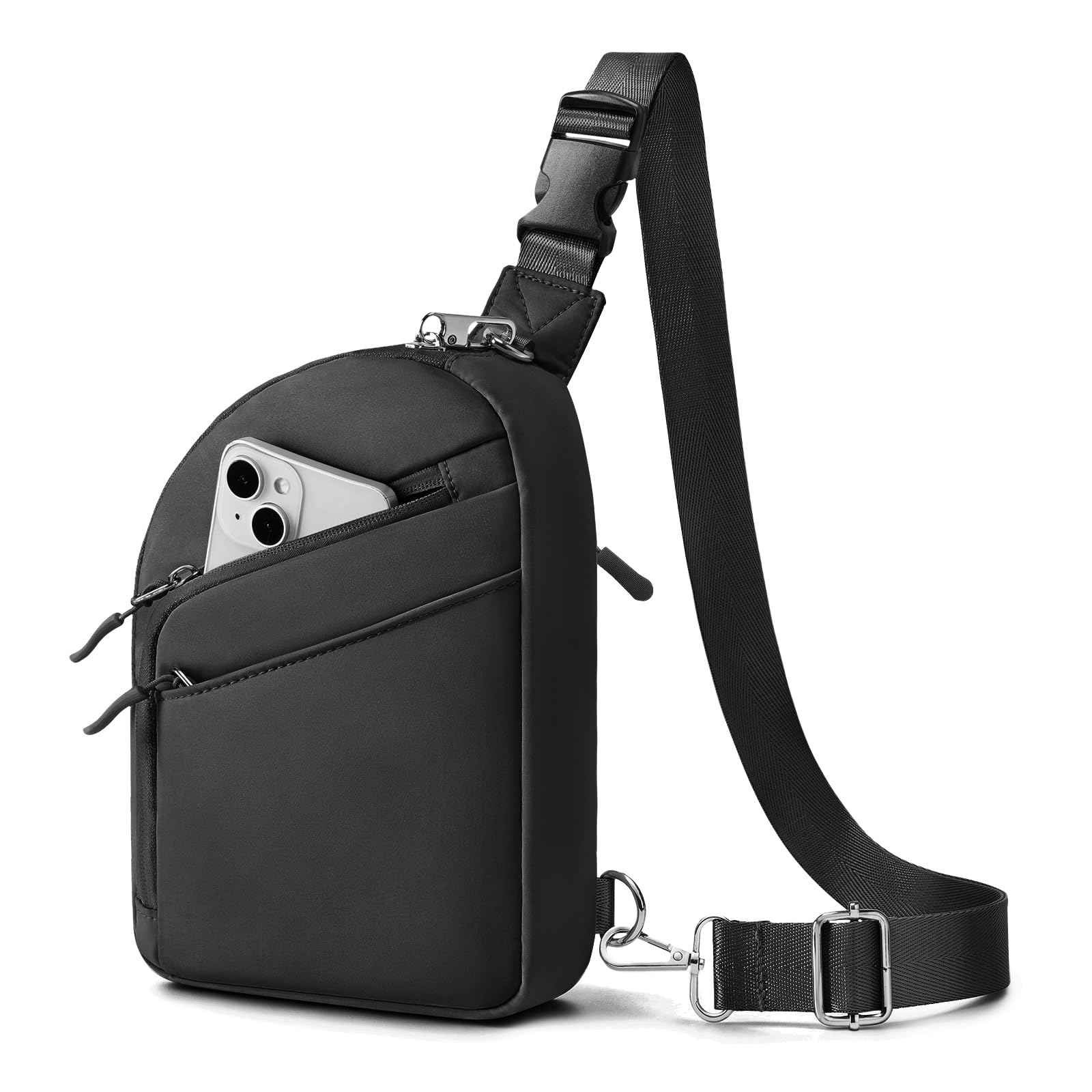 TOPEAST Anti Theft Crossbody Bags for Women Men, Small Sling Crossbody Bag Travel Purse Shoulder Wallet with RFID Blocking