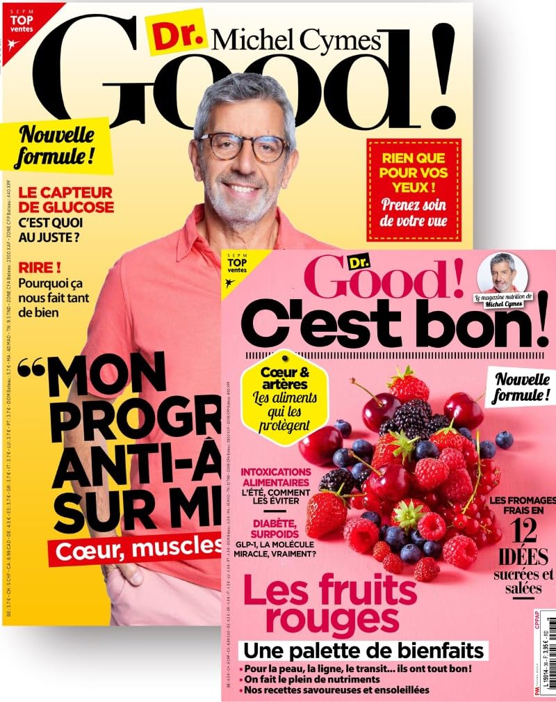 Abonnement aux magazines Dr. Good ! + Dr. Good ! C'est bon !