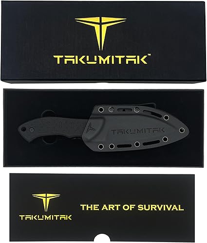 Miniatura 6 de Cuchillo de caza de supervivencia, cuchillo de hoja fija D2, cuchillos de hoja fija G10, funda Kydex, clip Molle, equipo de caza táctico de