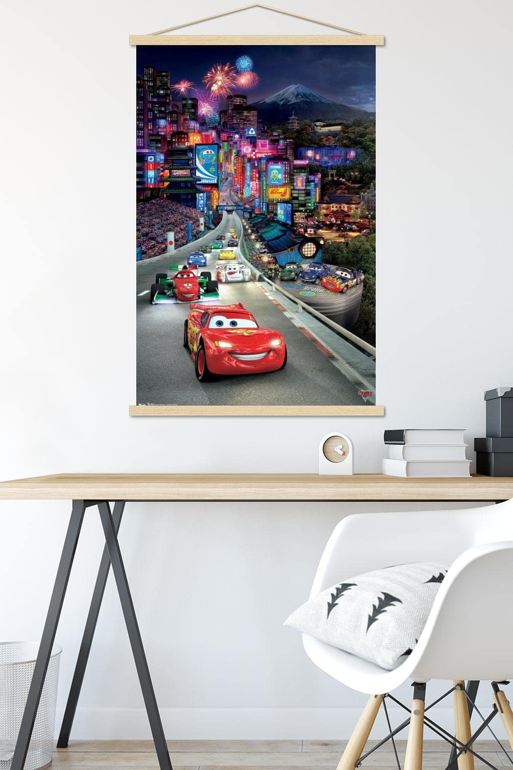 Amazon.com: Disney Pixar Cars 2 - Triptych 1 Wall Poster with