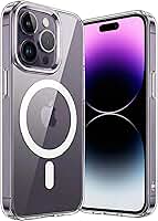 Capa para [iPhone 14 Pro] Capinha Slim Premium com [Proteção de Camera] Magnética Compativel com Anti-Amarelamento, Transparente Clear Case, Resistente a Riscos e Anti Impacto
