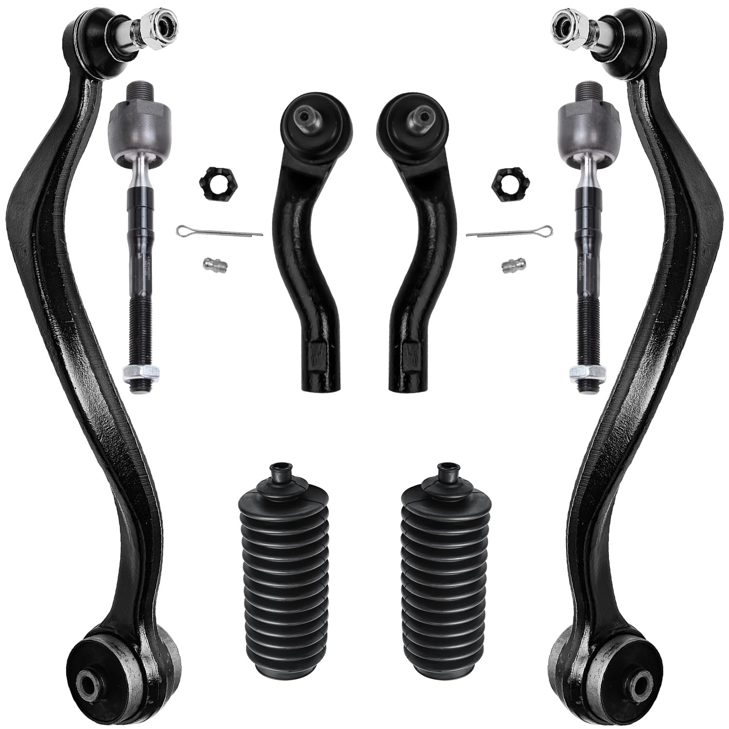 Detroit Axle - 8pc Front End Suspension Kit for Ford Fusion Lincoln MKZ