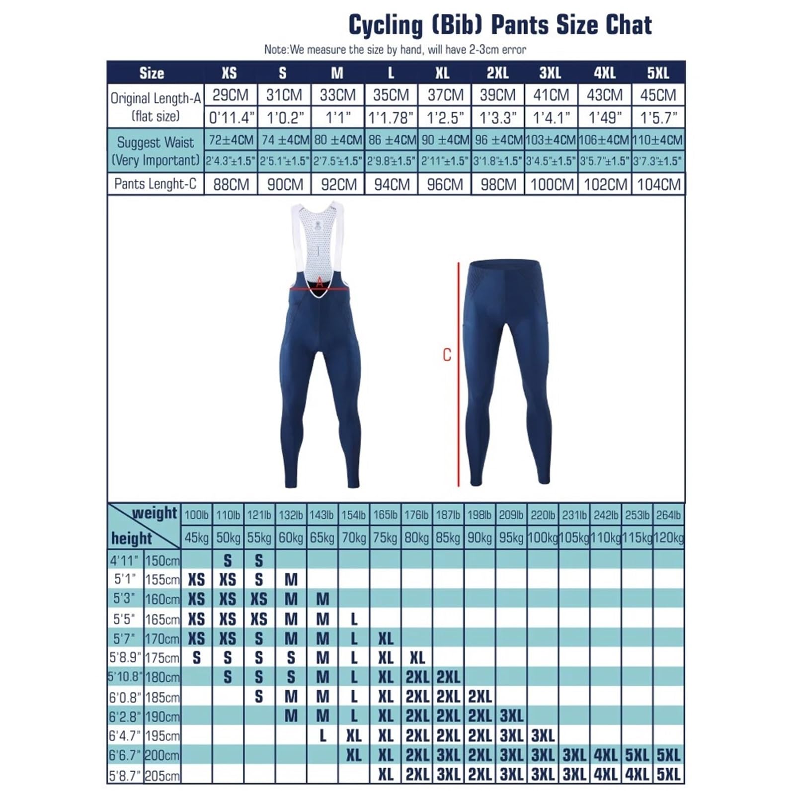 Men's Bibtights Bibtights Pantalones Largos de Ciclismo for Hombre, Pantalones Reflectantes con Almohadilla Gel for otoño, Transpirables Bolsillo Trasero