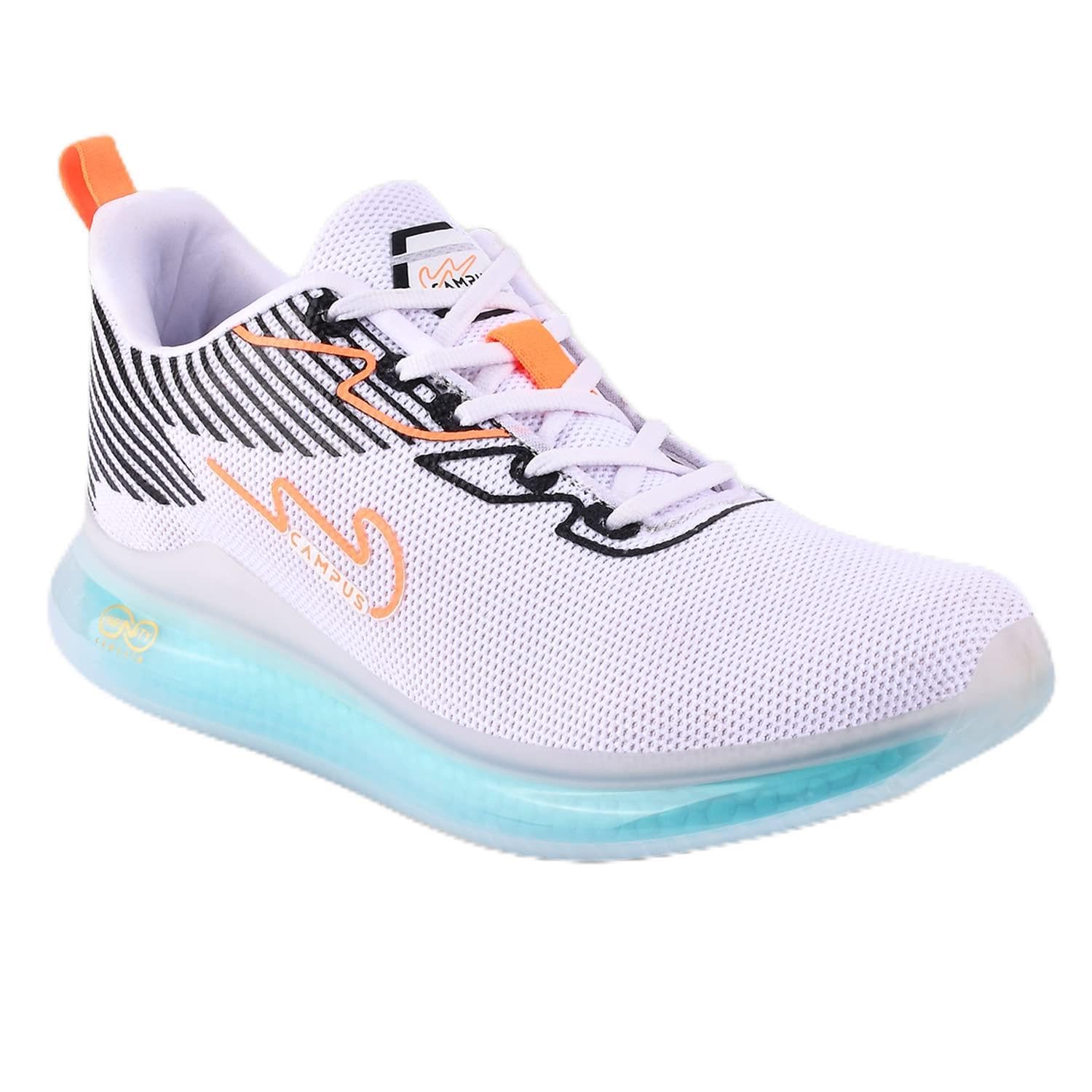 Campus Mens Camp ASTROD WHT/Mint GRN Running Shoes - 9UK/India 22G-114 (B0BHQ8Z836) Amazon Price History, Amazon Price Tracker
