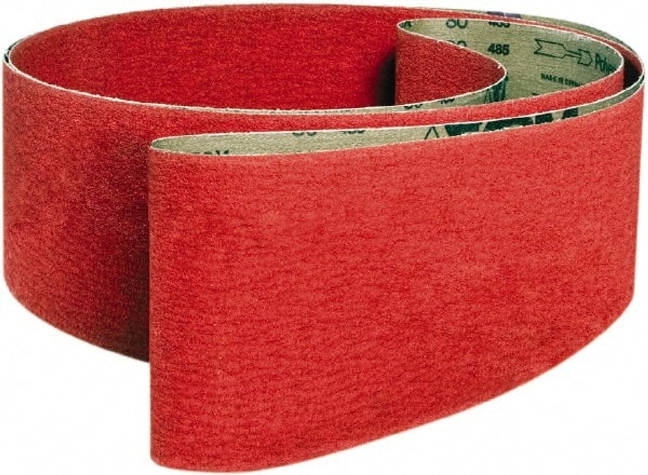 2 inch x 42 inch, 120 Grit, XK870X (Best Grade), X-Weight, Ceramics (C/A), Abrasive Sanding Belts, 25-Pak