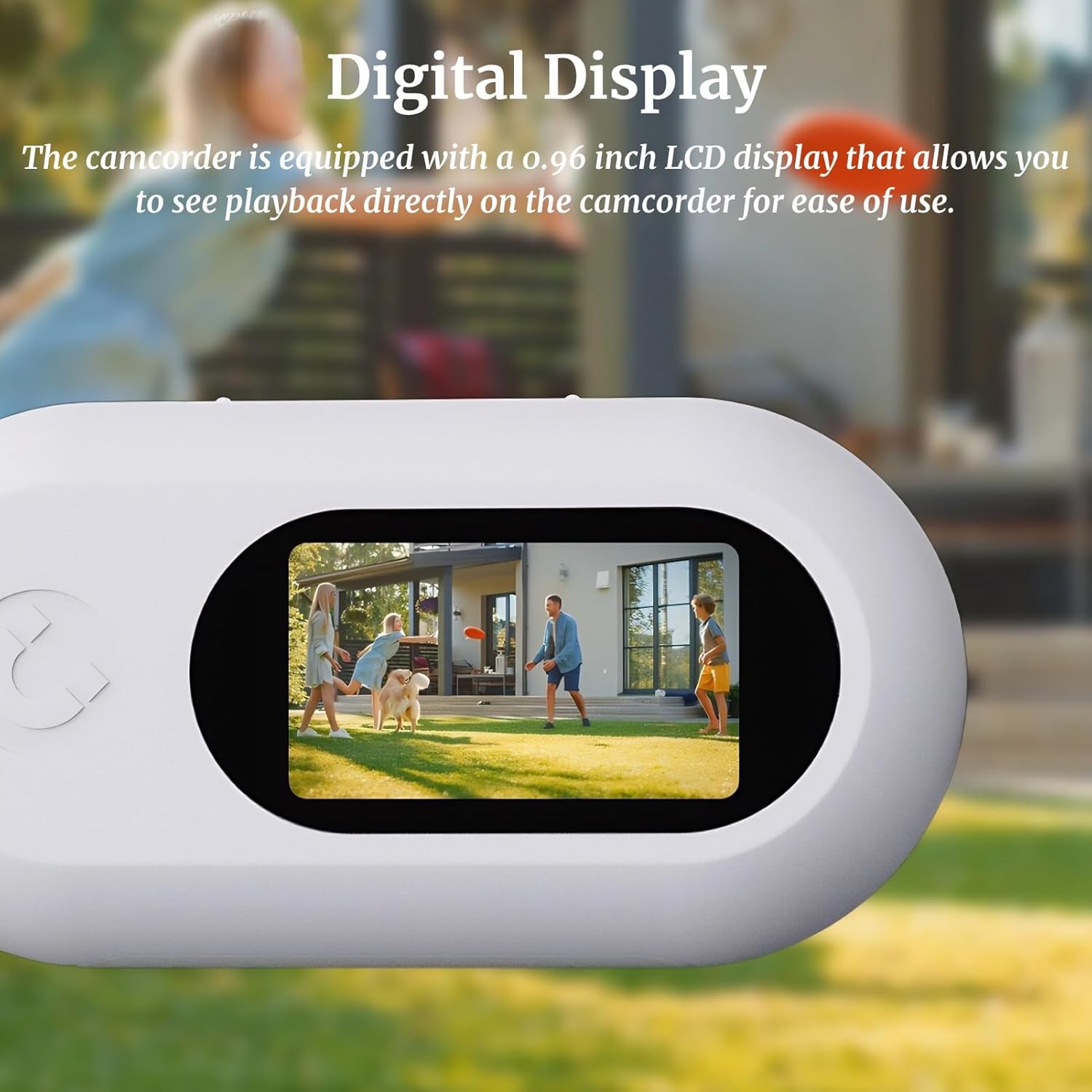 Pet Collar Camera, HD 1080P Cat Collar Camera, 170° Wide Angle, 0.96 inch LCD Display, Small Video Record Action Camera Body Cam for Pet Tracker Monitor, Support SD Card