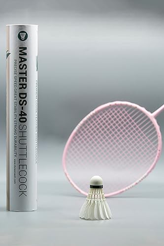 Miniatura 5 de DURASMASH DS-40 Premium Goose Feather Badminton Shuttlecock Multi-Pack