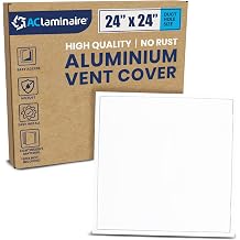 24 x 24 Inch Duct Hole Easy-Access Metal Panel Access Door with Aluminum Frame, Keyless Lock, Durable, Rustproof, Fire Resistant by ACLAMINAIRE