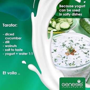 Bio Bulgarian Yogurt Starter Culture For Bio Yogurt Natural Probiotic Yogurt Culture Starter Homemade Yoghurt Starter up to 50 Liters Lactobacillus bulgaricus 10 sachets