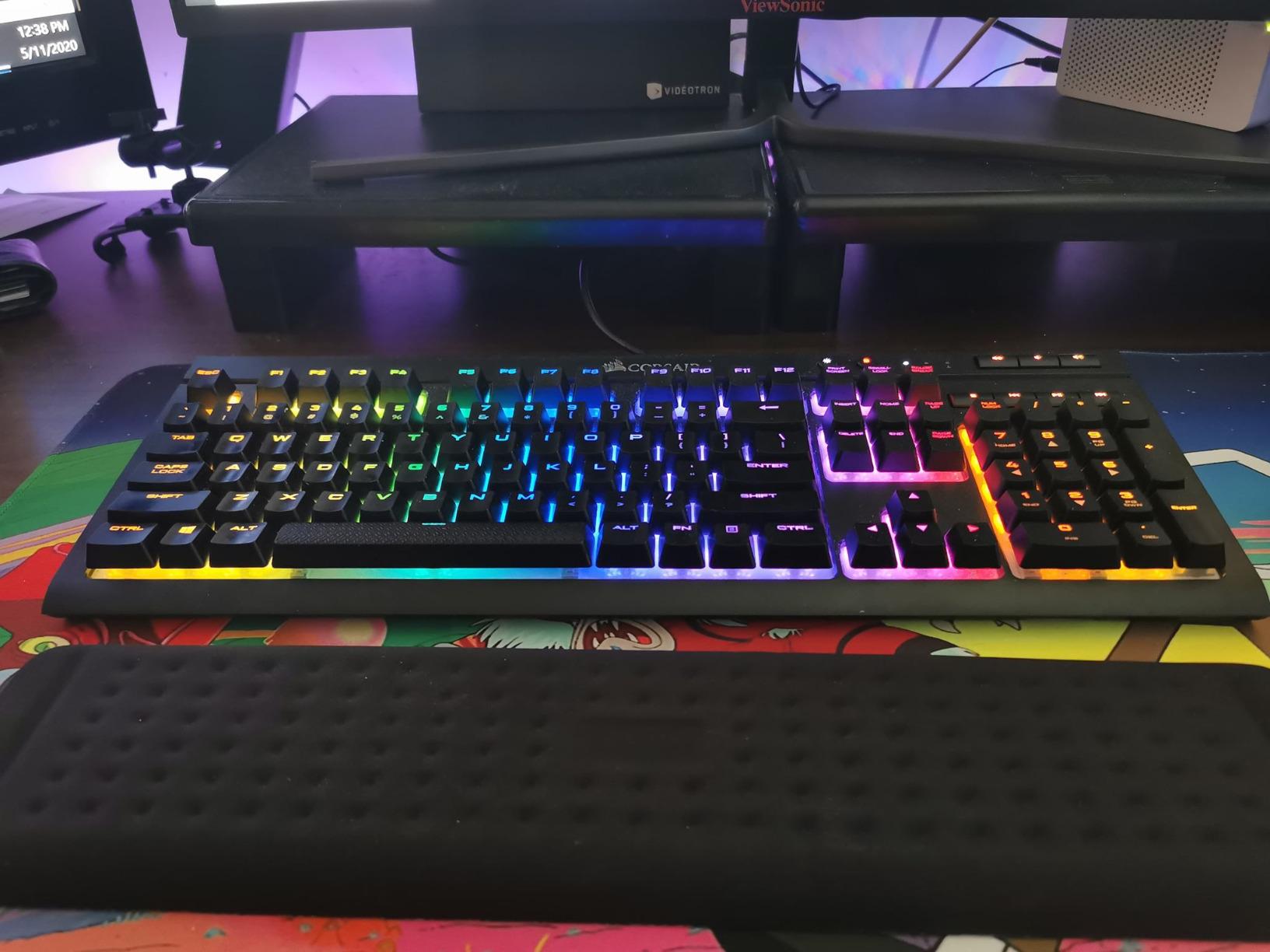 Great keyboard but a bit too sensitive for me .