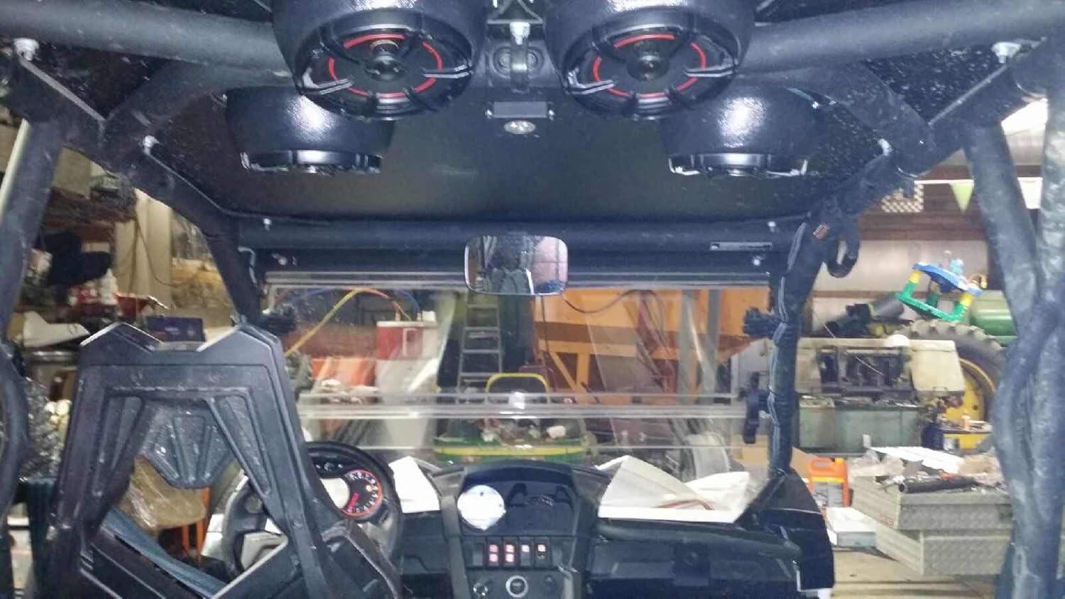 RV Travel Trailer RZR Universal Speaker MOUNTS for use with 6.5" Speakers Overhead Stereo Console