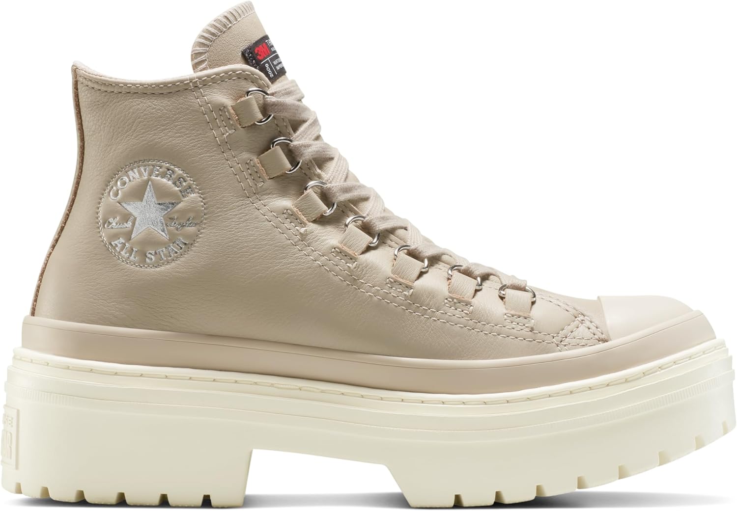 Converse Women's Chuck Taylor All Star Lugged Heel Platform Waterproof High Top Sneaker