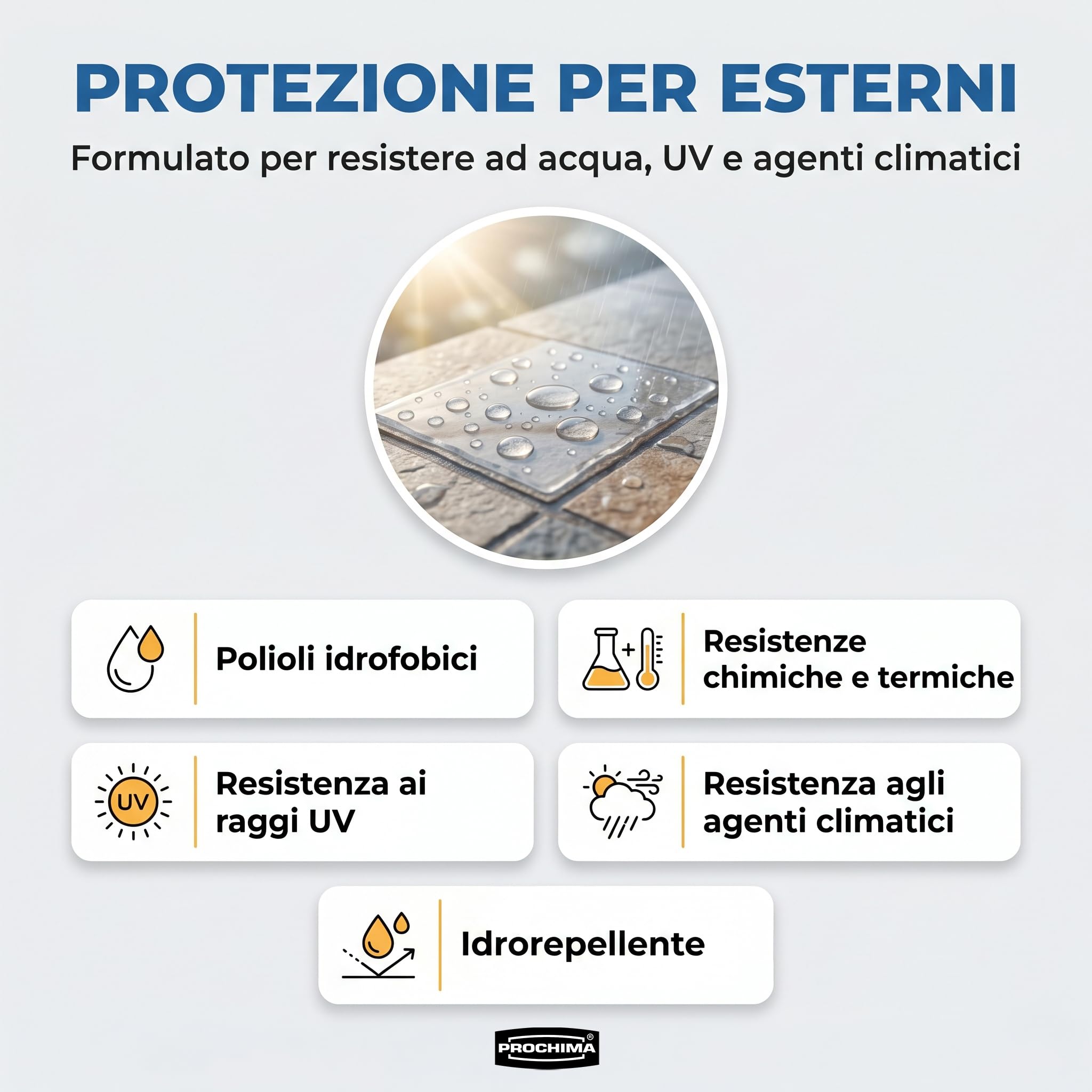 PROCHIMA Covergom Mono Trasparente da 1000 gr, Membrana Poliuretanica Liquida Trasparente Monocomponente per Impermeabilizzazioni e Coperture Semi Elastiche, RP510K1