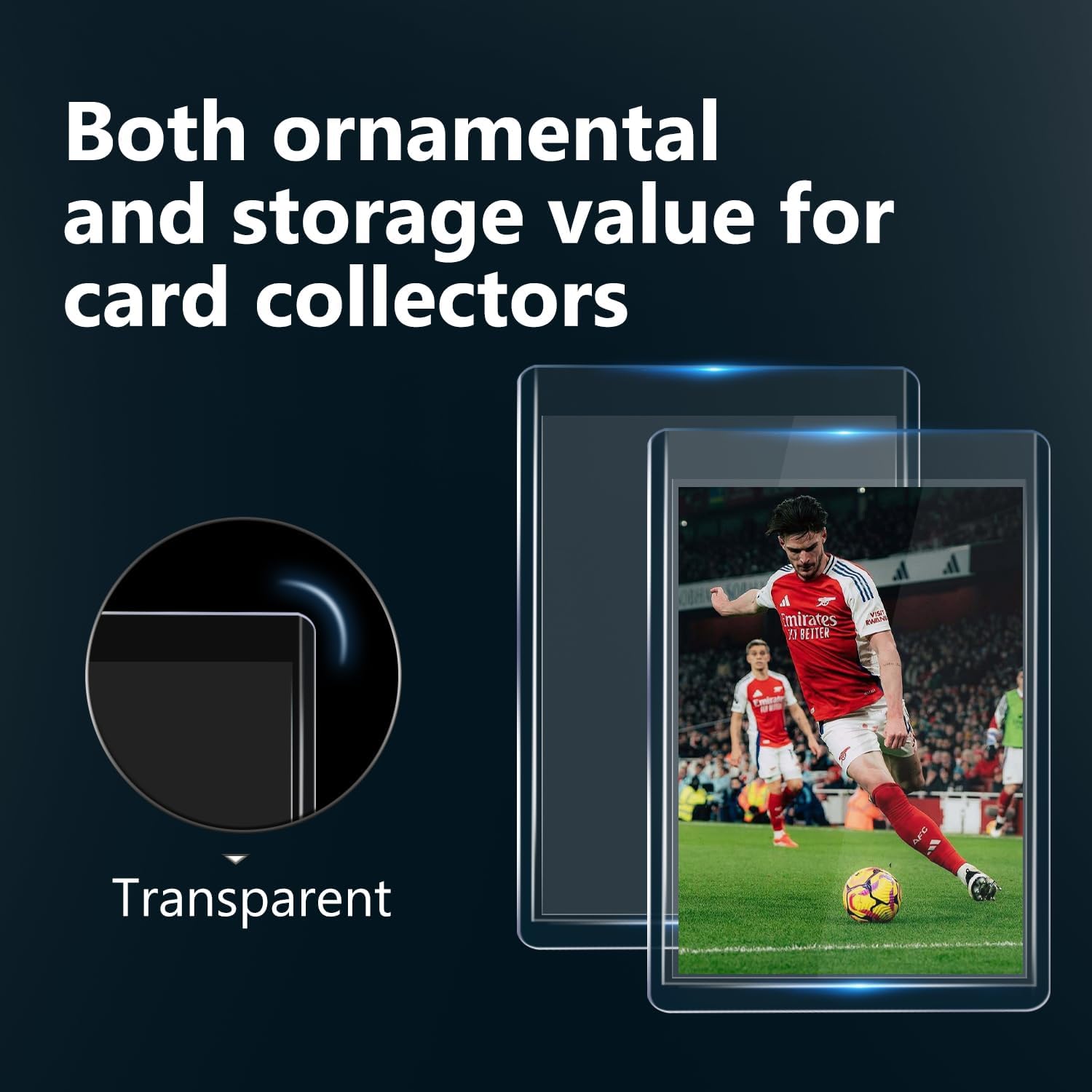 400 Pack Top Loaders for Cards, 200 Pack 3"x4" Hard Plastic Card Sleeves and 200 Pack Penny Card Sleeves, Baseball Card Protectors Hard Plastic, for Baseball Card, Game Cards, Trading Card,