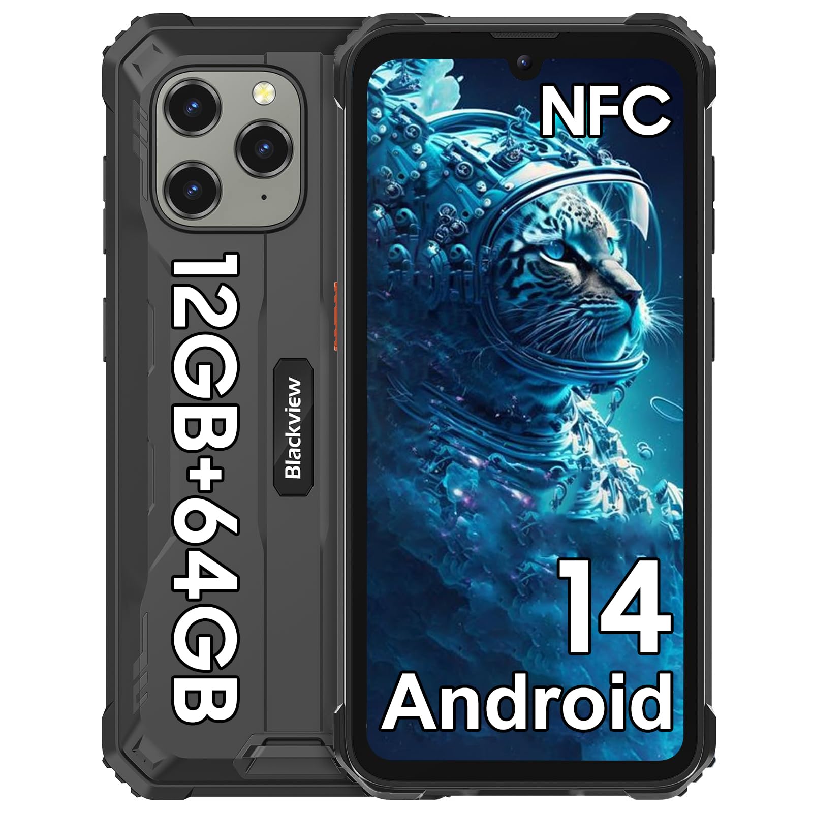 blackview bv5300pro rugged smartphone android 14 unbreakable 6.088