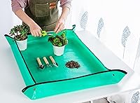 Vista 4 de Josteve Plant Repotting Mat, 5Pcs Succulent Tools Mini Garden Small Gardening Tools Indoor, Pruning Shear Gardening Scissor, Hand kit for Bonsai
