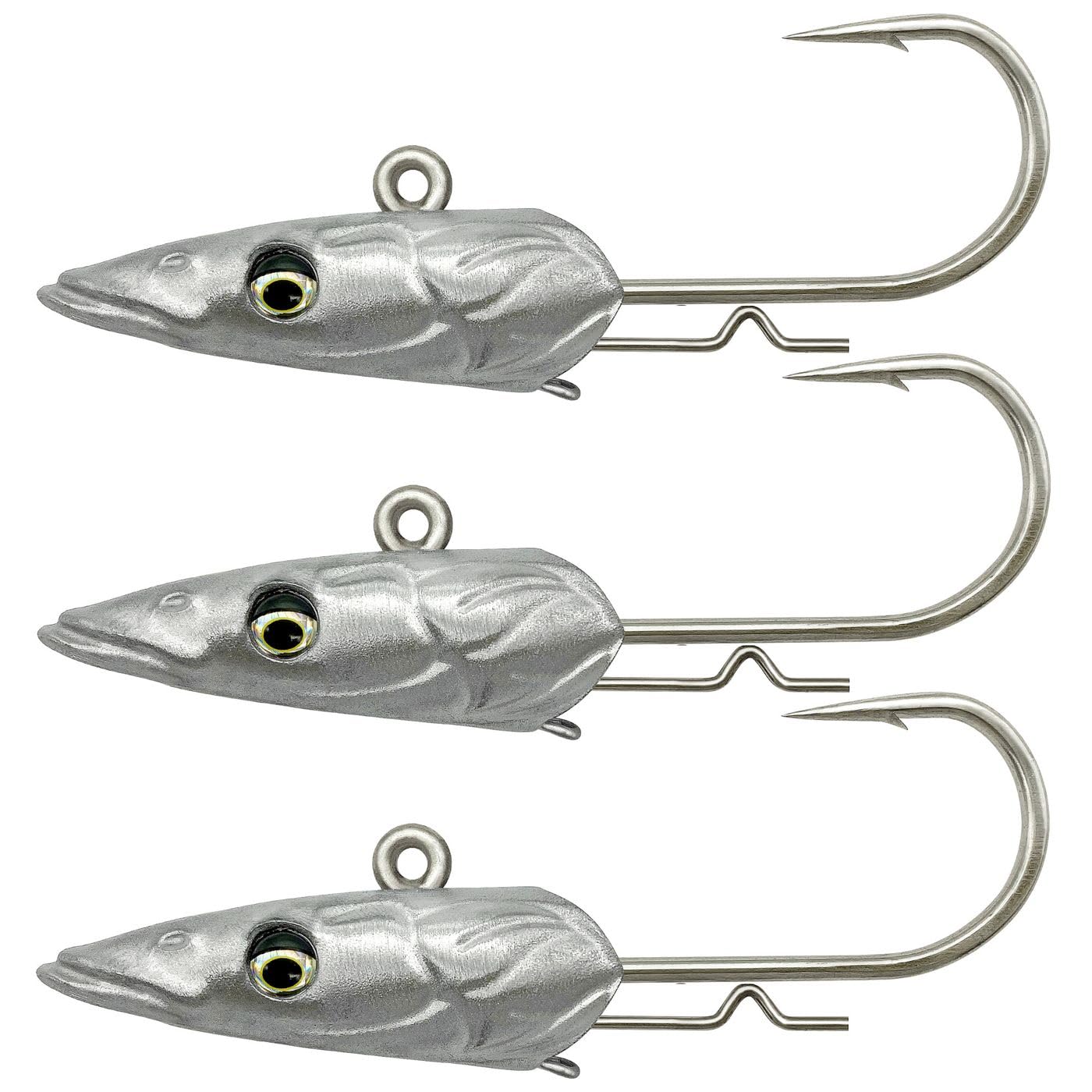 Savage Gear Sandeel V2 Jighead Fishing Hook (Hook Size 5/0-42g)
