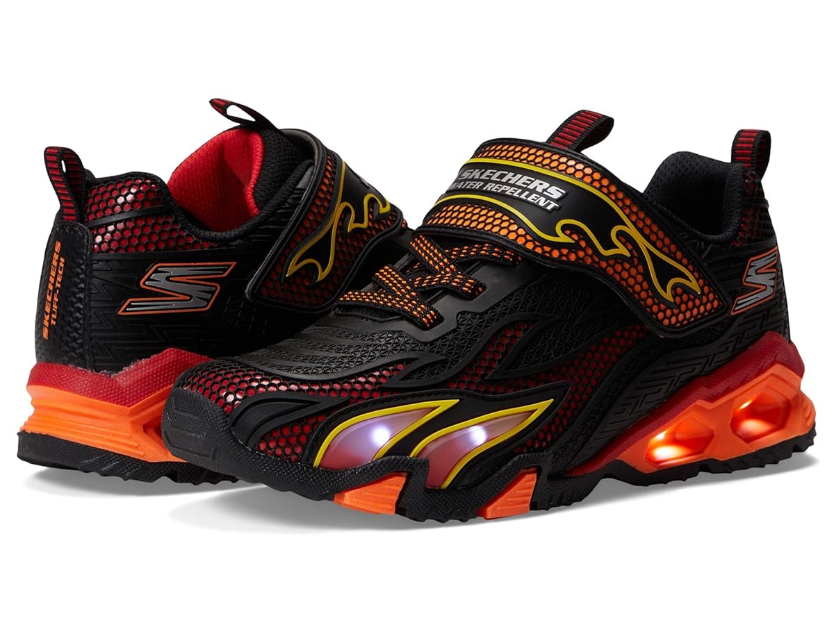 Amazon.com | Skechers Kids Boys HYDRO LIGHTS Sneaker, Black