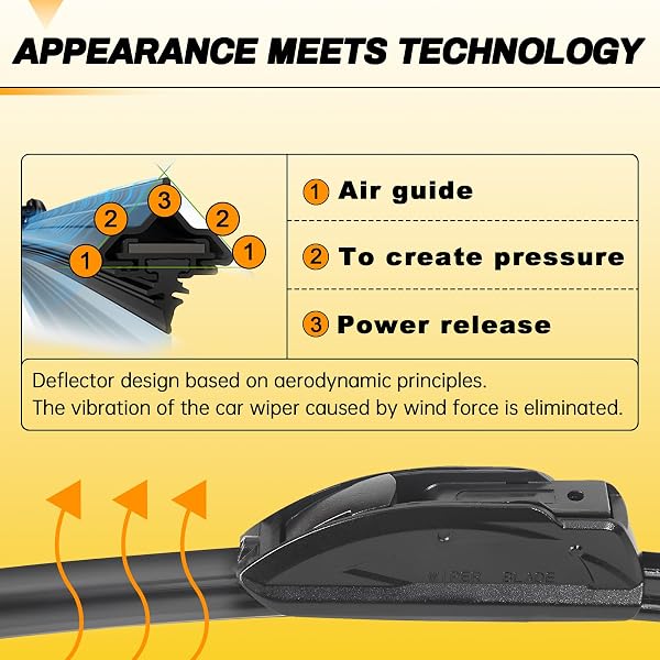 AUTOBOO 26"+16" All-Season Wiper Blades 4