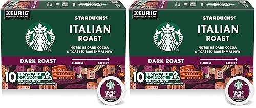 K-Cup Coffee Pods, Dark Roast Coffee, Italian Roast, 100% Arabica,