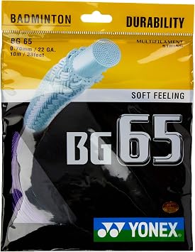YONEX BG 65 Badminton String Violet 10m