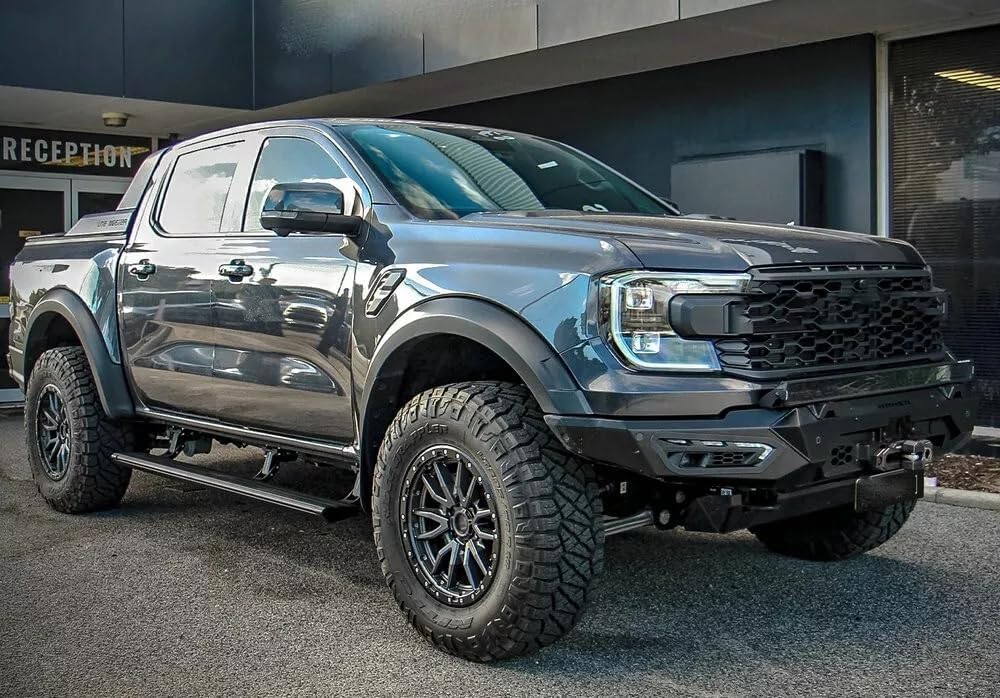 Lot De 2 Marchepieds Latéraux En Aluminium Pour Ford Ranger 2023-2025 (avec Supports