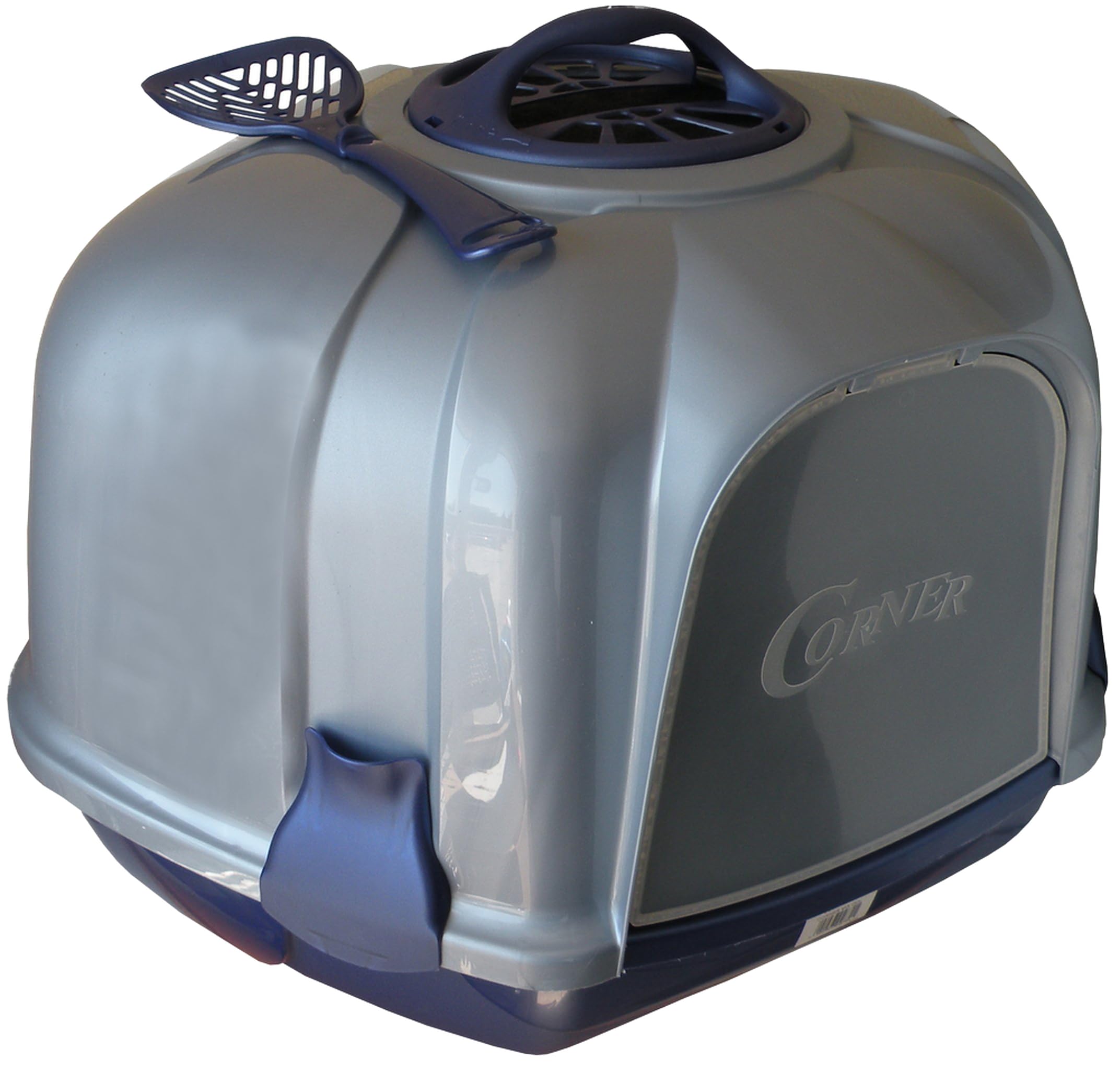 Caseta gato corner ARQUIVET para terrazas y salones limpios sin olores de arena