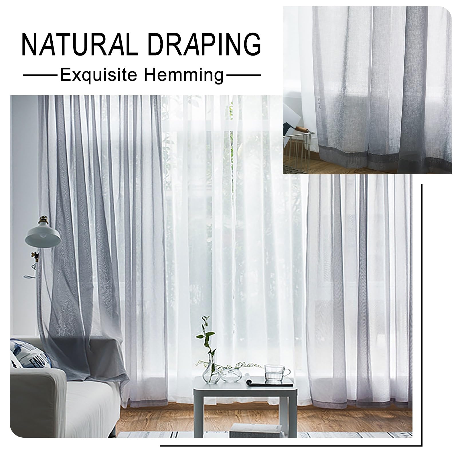 Amazon｜レースカーテン レースカーテン 80 x 230 cm レース 白 可愛い