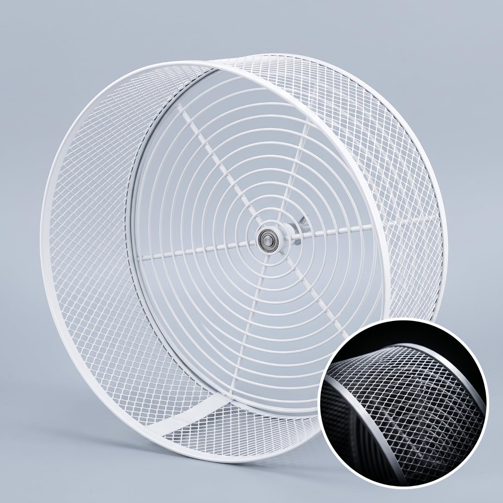 Roue pour Hamster Silencieux, Noir, 28 Cm | Multifonctionnel, Roue Course pour Rongeur, Inoxydable, parc, Hamsters, Écureuils