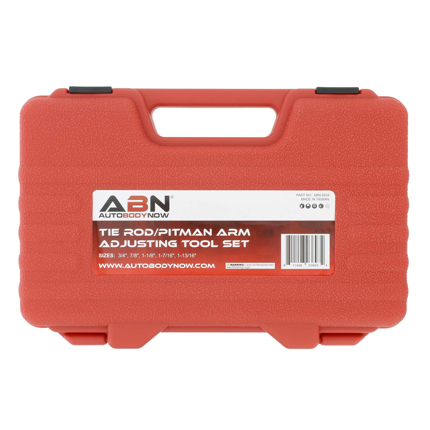 ABN Tie Rod and Pitman Arm Adjusting Tool Set 5 Pc Tie Rod Adjusting