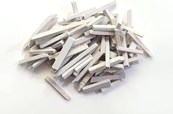 My brand - Chalkboard Pencils, White, Natural Chalk, 5-9mm Thick 250g