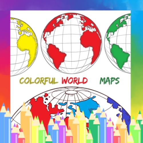 Mapas del Mundo Coloridos