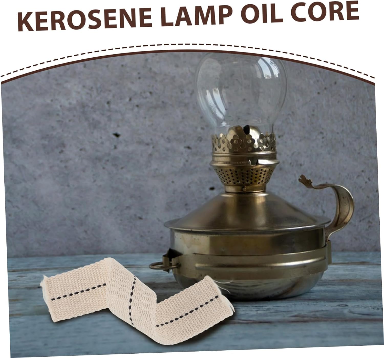 BESPORTBLE Vintage Oil Lantern Wick Replaceable Cotton Wicks for Kerosene Burner Rain Lamp Oil Bulk Pack