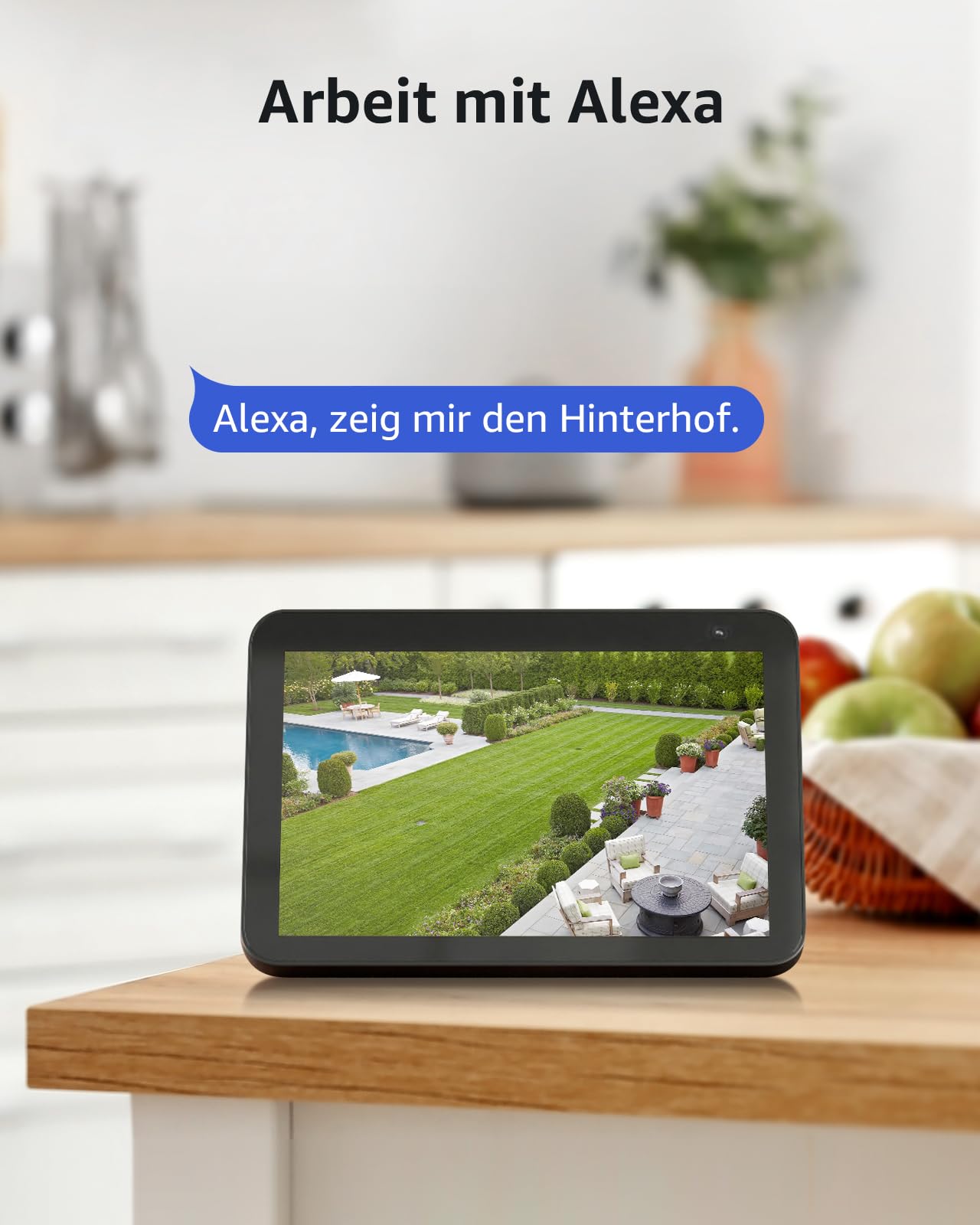 ANNKE Kamera do monitoringu 4K / 8 MP WLAN, do użytku na zewnątrz, kamera IP, bezprzewodowa kamera monitorująca z zasilaczem, kompresja wideo H.264+, kompatybilny zestaw 4/10/16CH WLAN kamera do