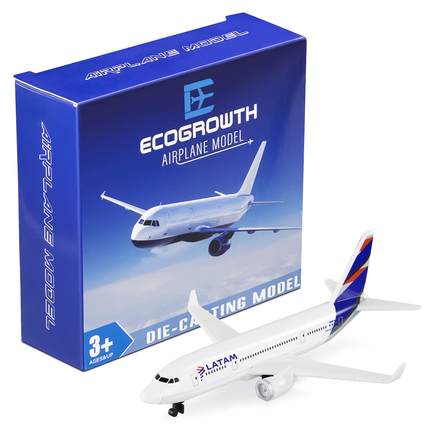 EcoGrowth Model Airplane Latam Plane Model Plane Airplane for Collection & Gifts
