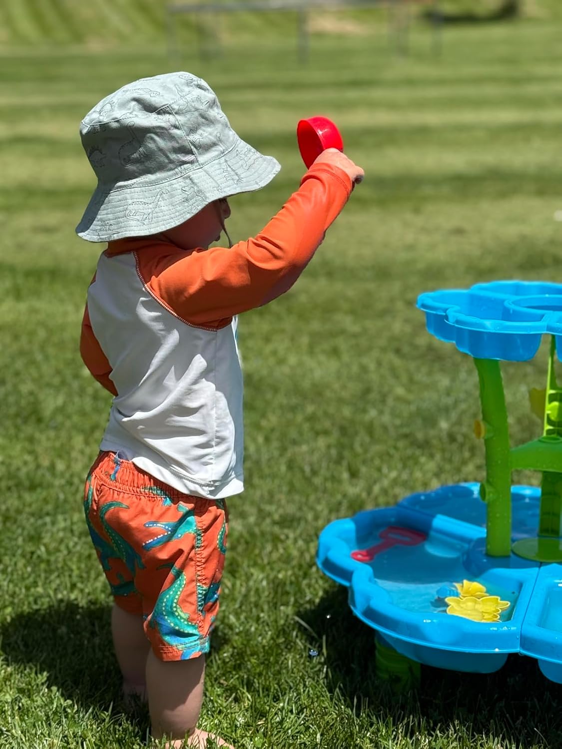 Baby Sun Hat Toddler Bucket Hats Summer Sun Protective Kids Beach Hats Wide Brim Outdoor Camping Hat for Boys Girls