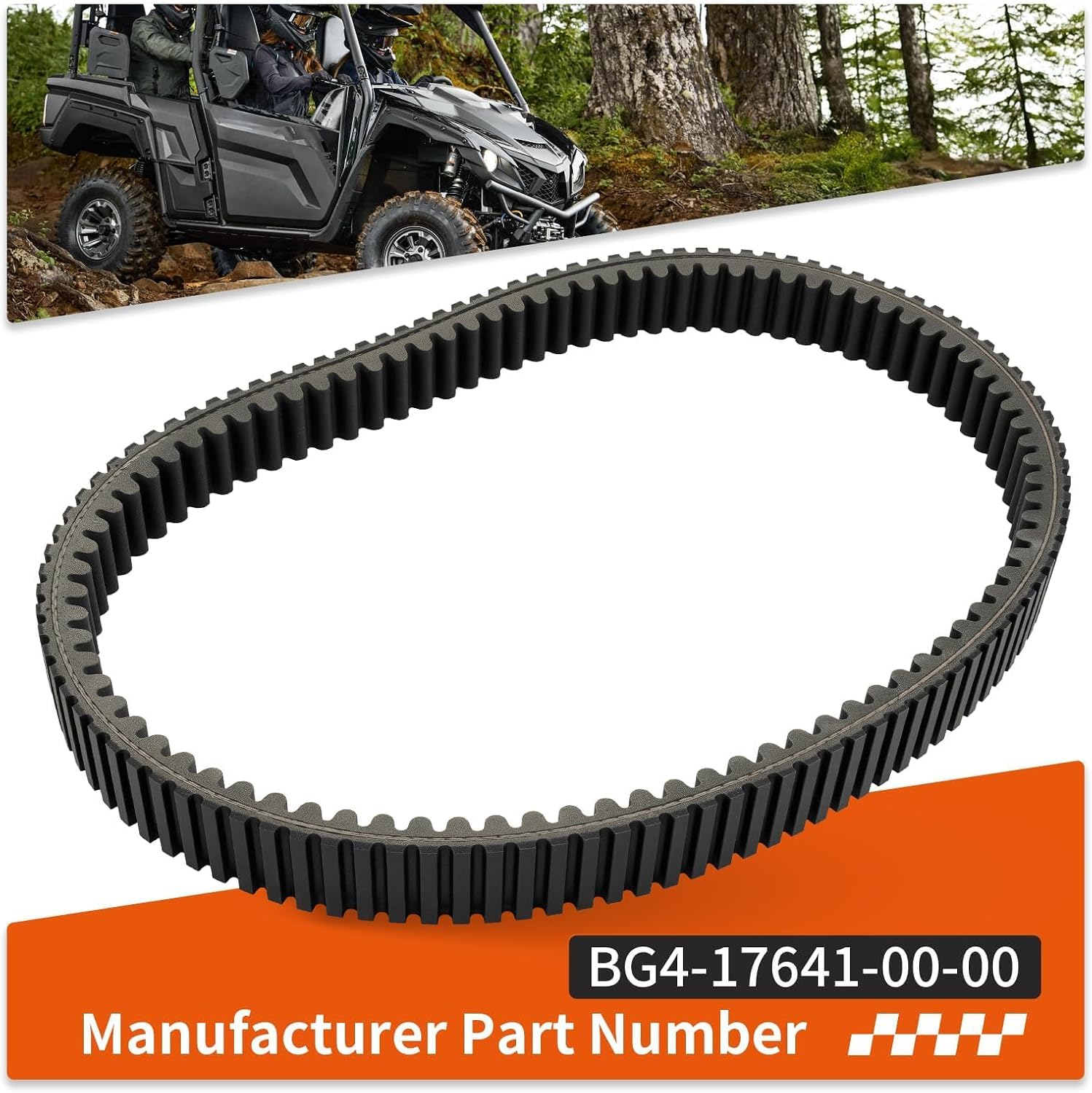 Drive V-Belt For Yamaha Wolverine X2 X4 850 YXE85 YXF85 2018-2024