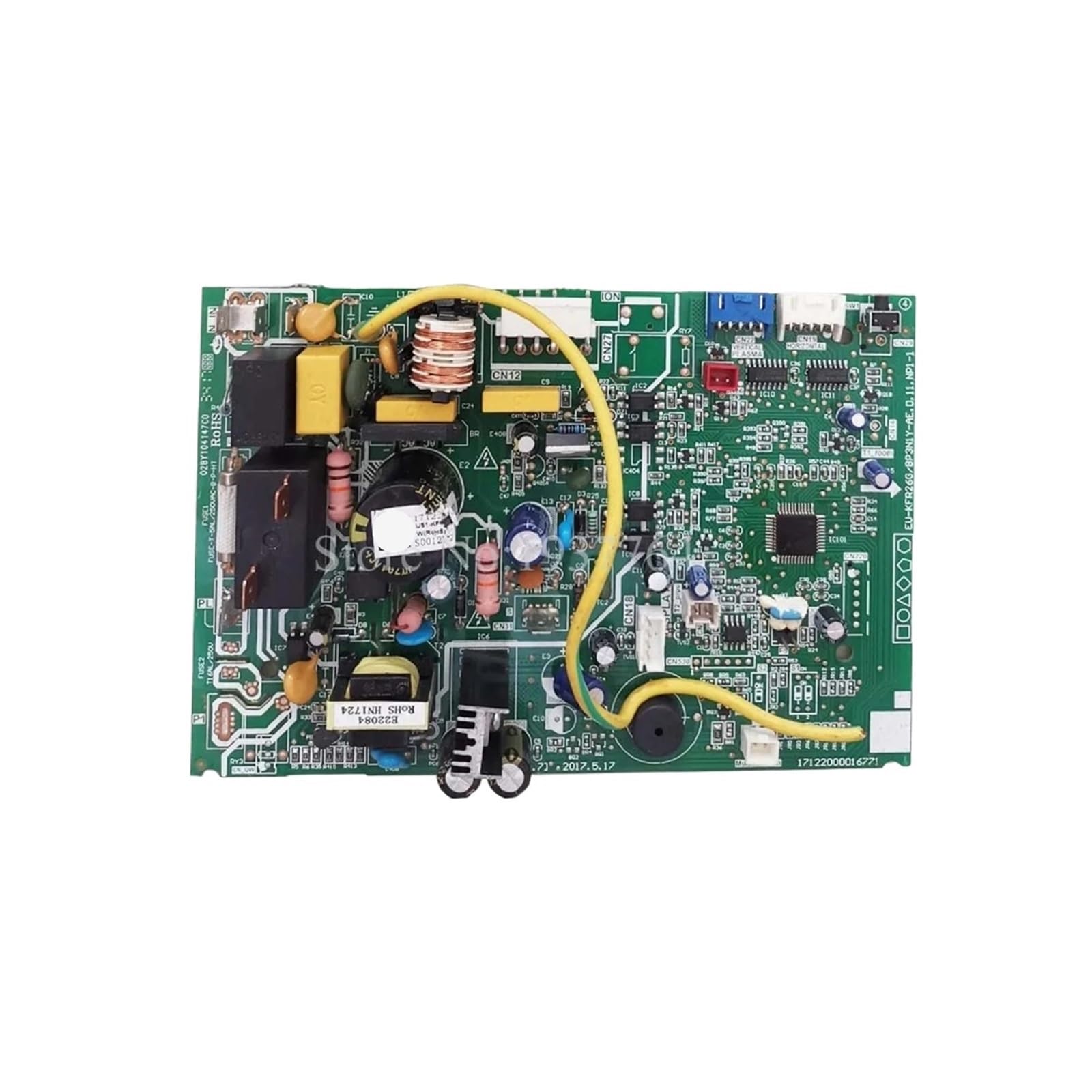 ，Compatible For Midea， Air Conditioner Indoor Unit Control Board EU-KFR26G/BP3N1Y-AE.D.11.NP1-1 PCB 17122000016771(A BOARD)