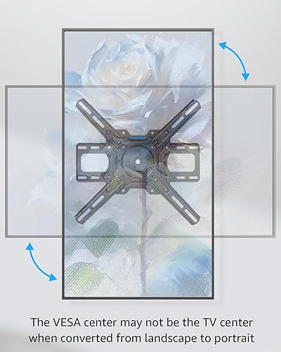 Miniatura 5 de MOUNTUP MU0089 - Soporte de pared para televisores Samsung The FrameNeo QLED 8K4K, soporte de TV de perfil bajo, giratorio de 90 grados horizontal a