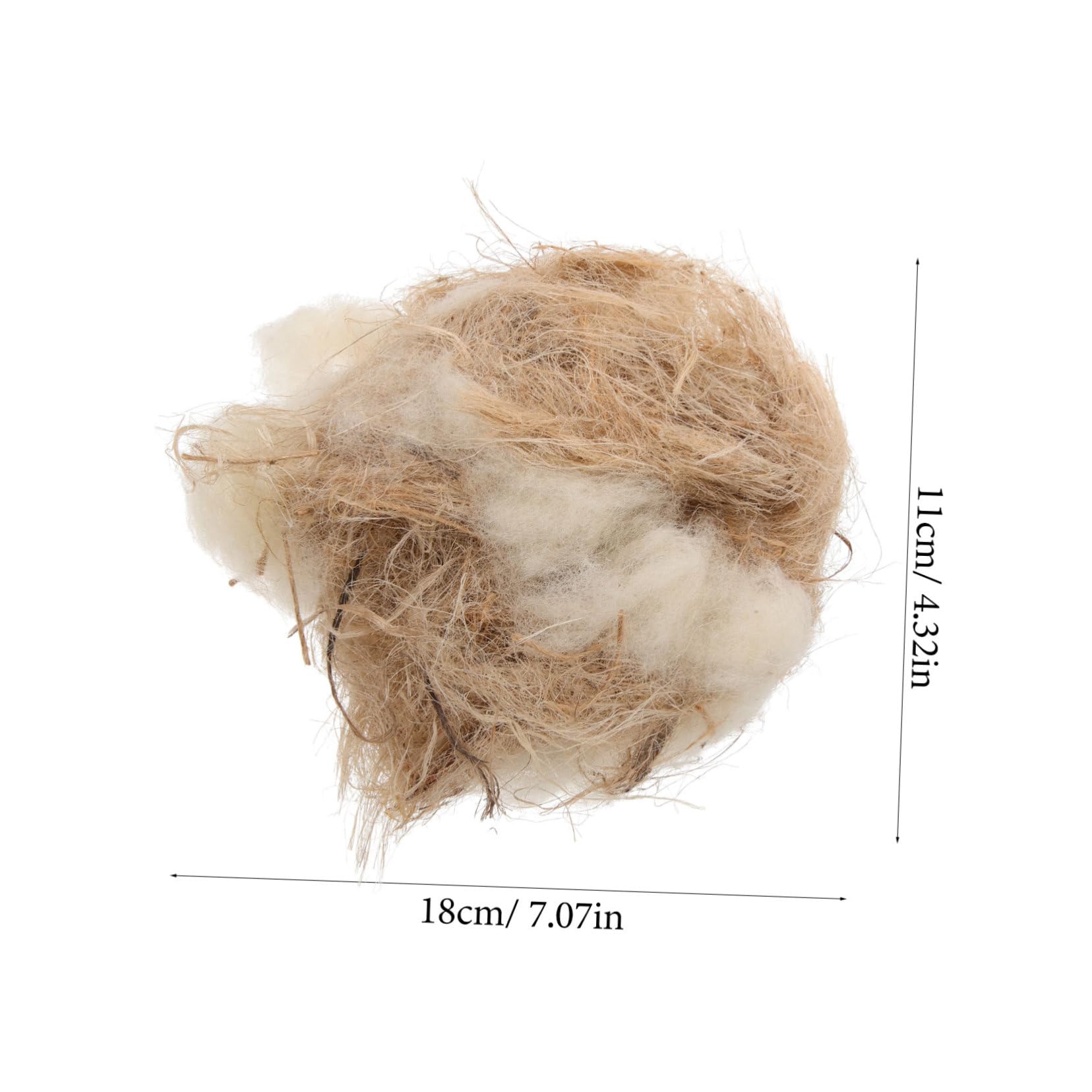 Generic 1Pack Natural Bird Nesting Material Nest Supplies for Indoor Outdoor Birds for Canaries Parrots and Birds to Create Comfortable Nests