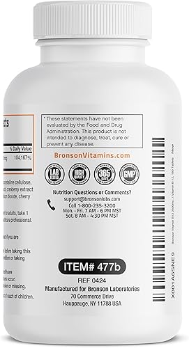 Miniatura 5 de Vitamina B12 de Bronson 0000088 oz sublingual de rápida liberación 1