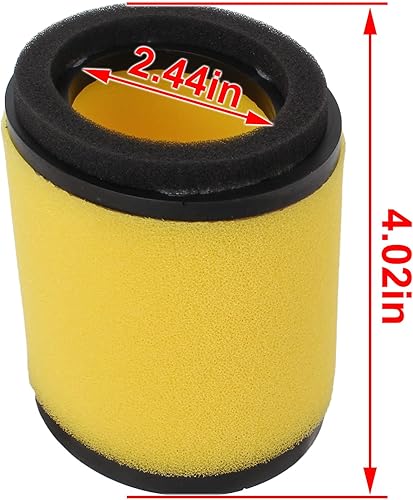 Miniatura 2 de Carbhub Kit de filtro de aceite de filtro de aire para Arctic Cat 250 2x4 4x4 Arctic Cat 300 2x4 4x4 Reemplazo para 0470-421, 0470-355