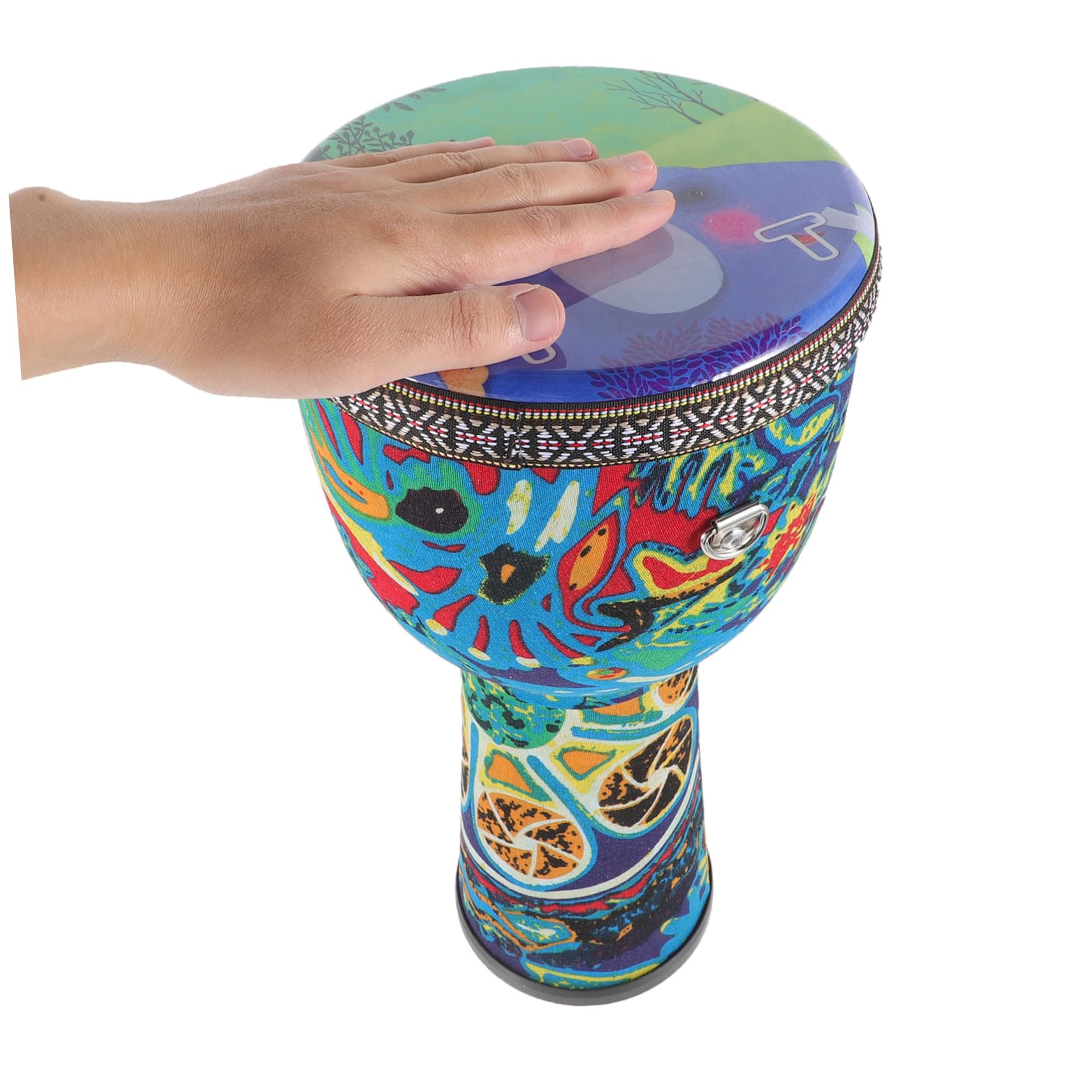ERINGOGO Djembe Africano Mano Strumento Percussione Per Principianti e Ragazzo Ragazza Ragazza Robusto e Durevole Per Uso Lungo Termine