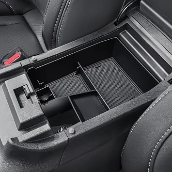 RUNROAD Center Console Organizer Tray Compatible with 2025 2024 2023 2022 2021 2020 Subaru Outback & Legacy Accessories, Armrest Tray for Outback Legacy Secondary Storage Box Middle Console Dividers