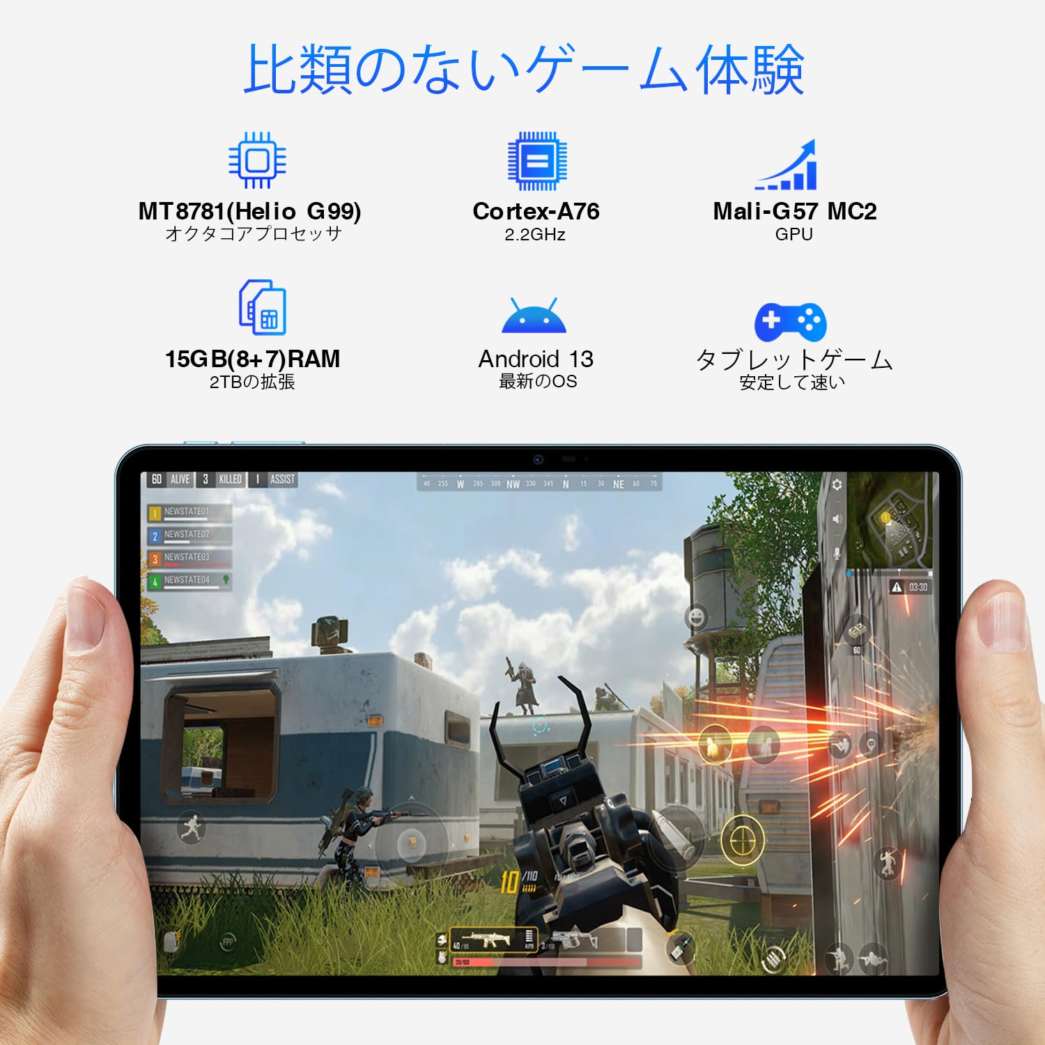 Amazon.co.jp: DOOGEE T30 Pro Android13 タブレット 11 インチ 2.5K