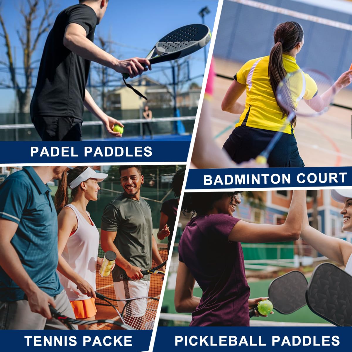 TILDOSAC 2-in-1 Tennis Tote Bag Tennisrucksack Racket Rucksack Tennistasche - Extra-große Quilted Pickleball Racquet Taschen, wasserdicht und leicht für Männer und Frauen